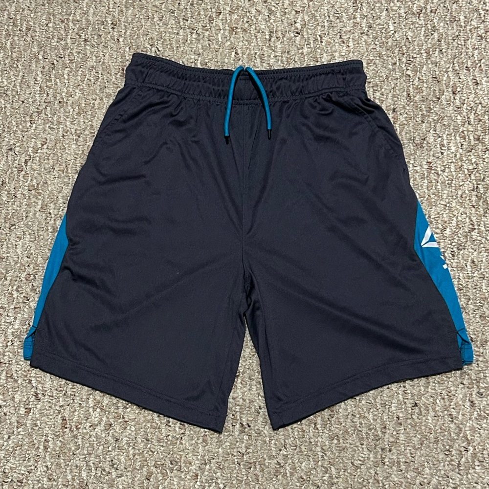 Men's Reebok, Blue and Gray Activewear Shorts
